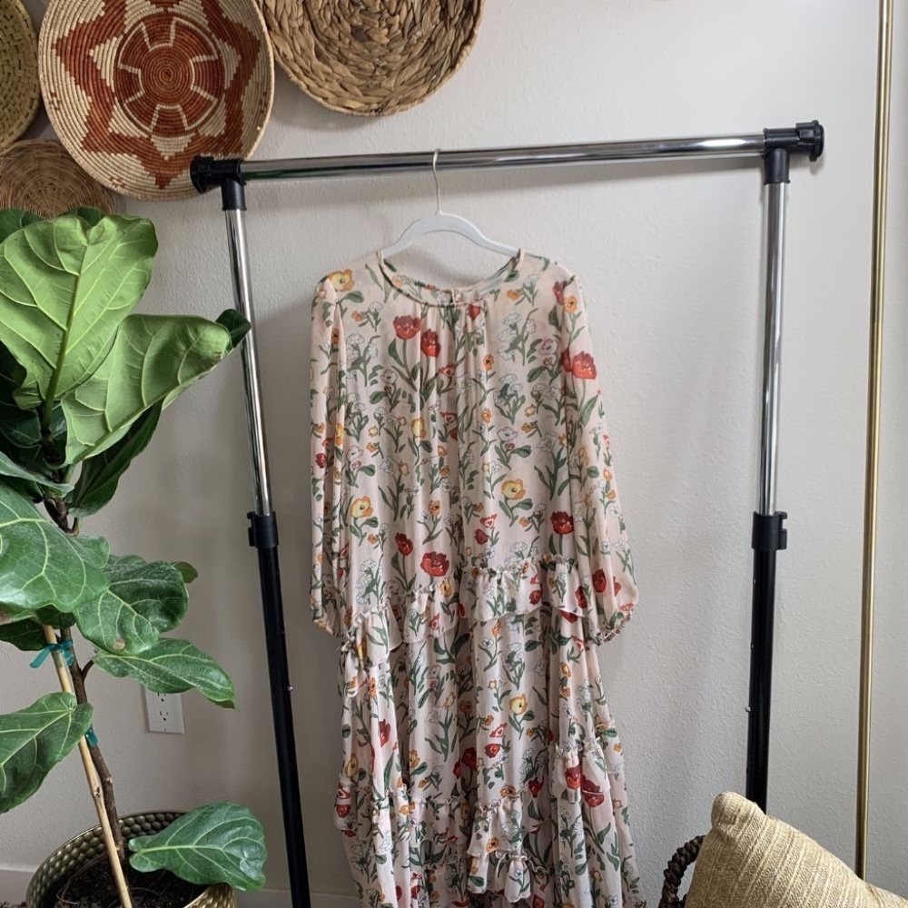 Floral Chiffon dress